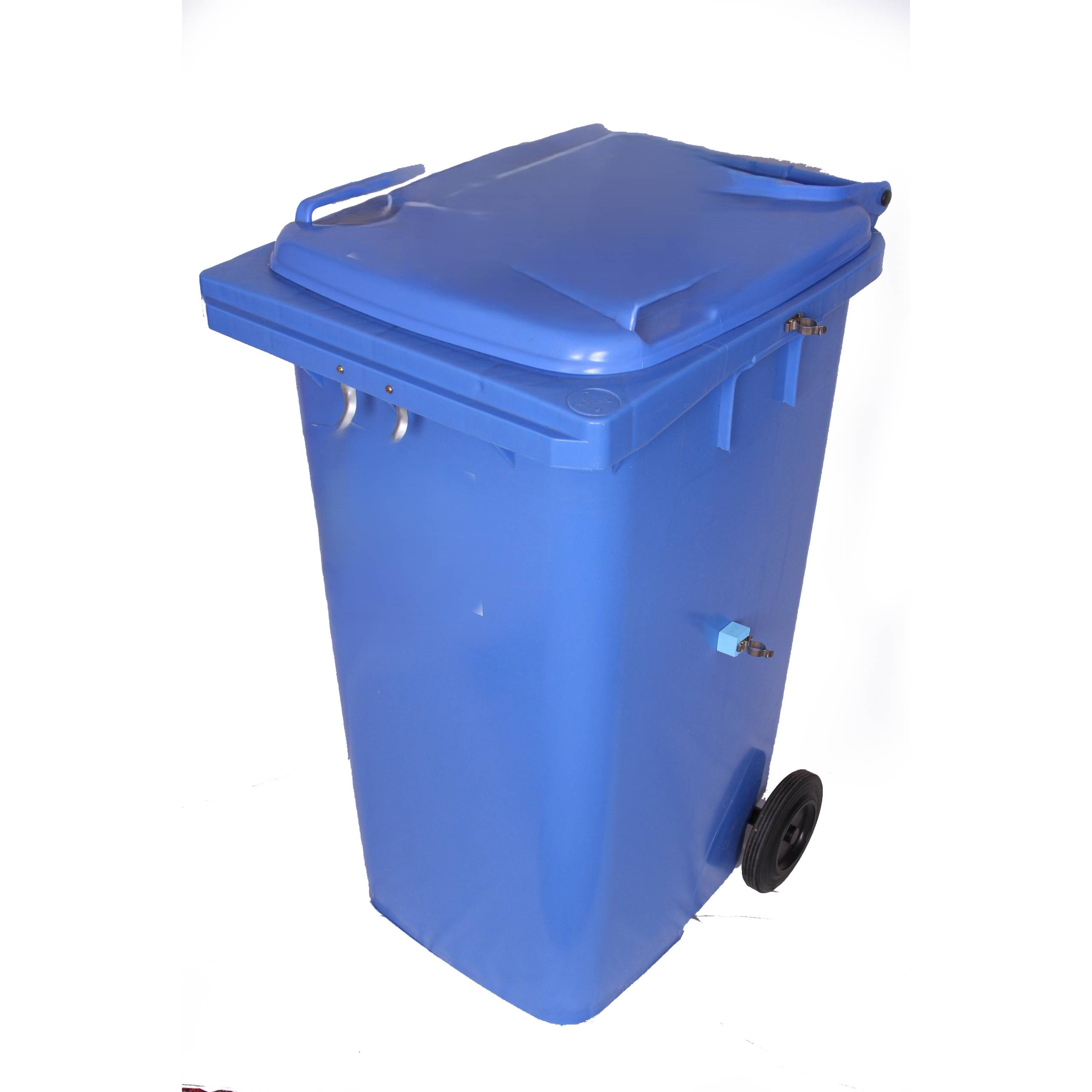 Blue Wheelie Bin