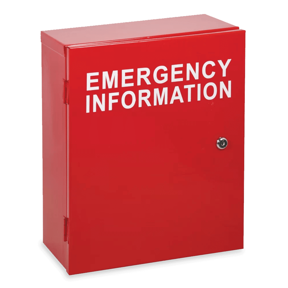 Emergency Information Cabinet