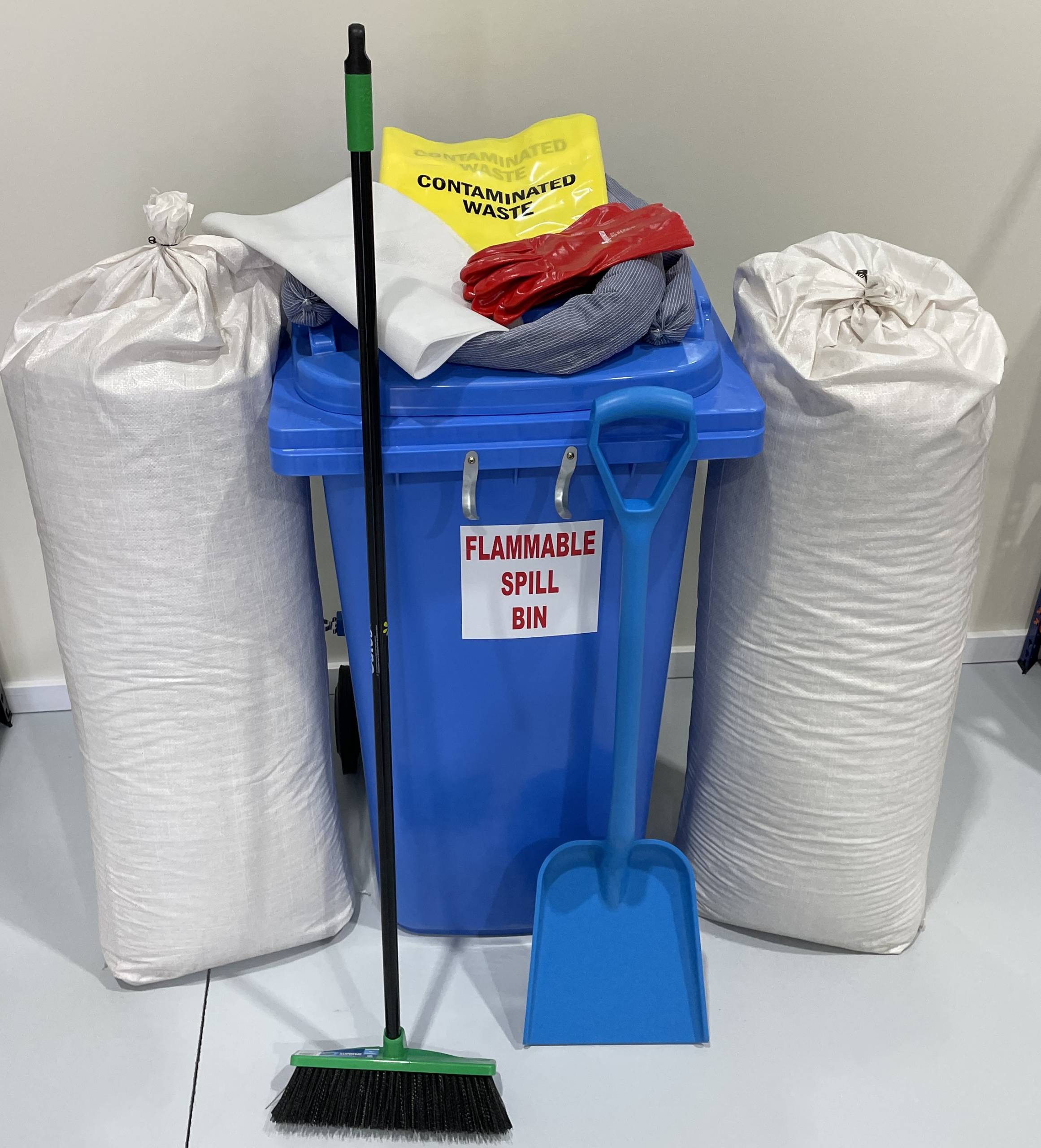 Flammable Spill Bin