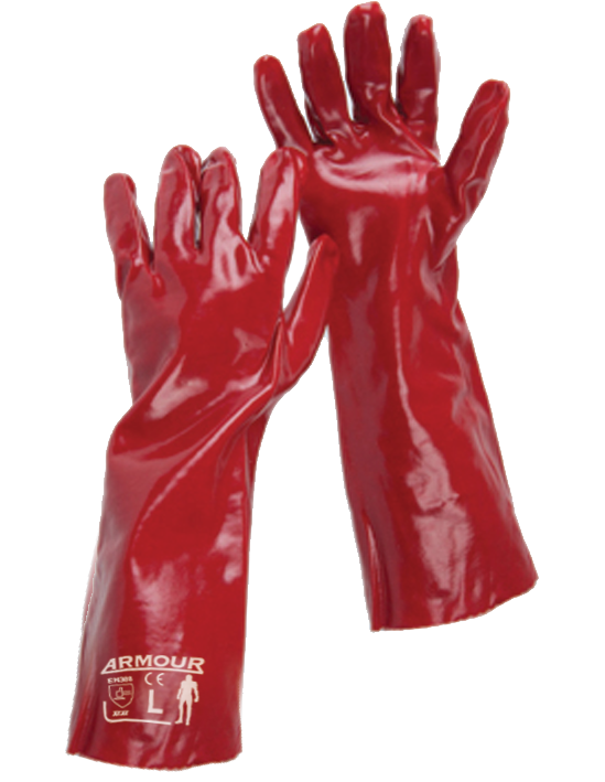 PVC Long Gloves